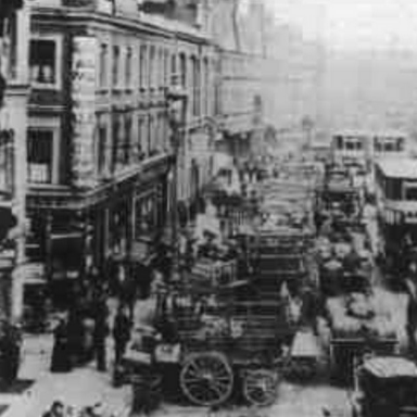 The streets became safer to walk...