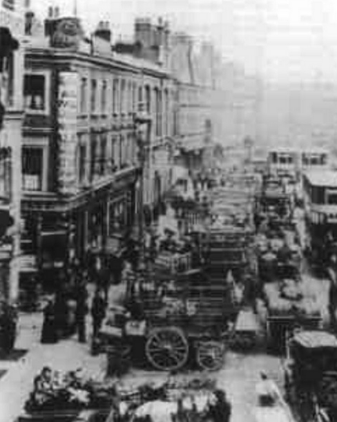 The streets became safer to walk...