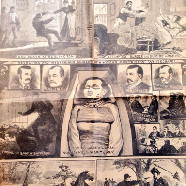 Mary Ann Nichols, or 'Polly Nichols' was found murdered on 31st Aug 1888 in Bucks Row, Whitechapel...