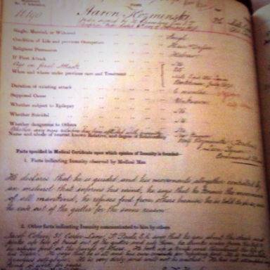 As it faintly shows here...