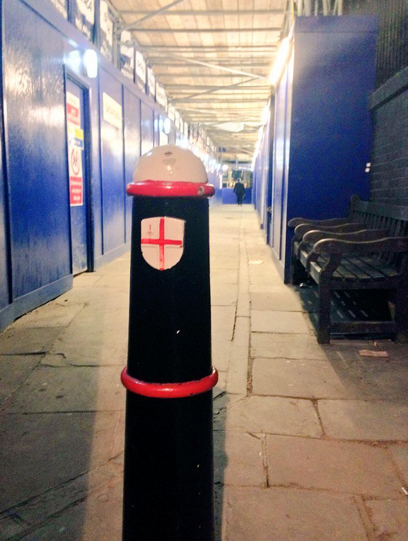I walk past the City of London Bollard and re-trace the steps of The Ripper... 