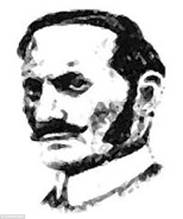 Face of evil: An artist's impression of Aaron Kosminski - the man believed to have been Jack the Ripper