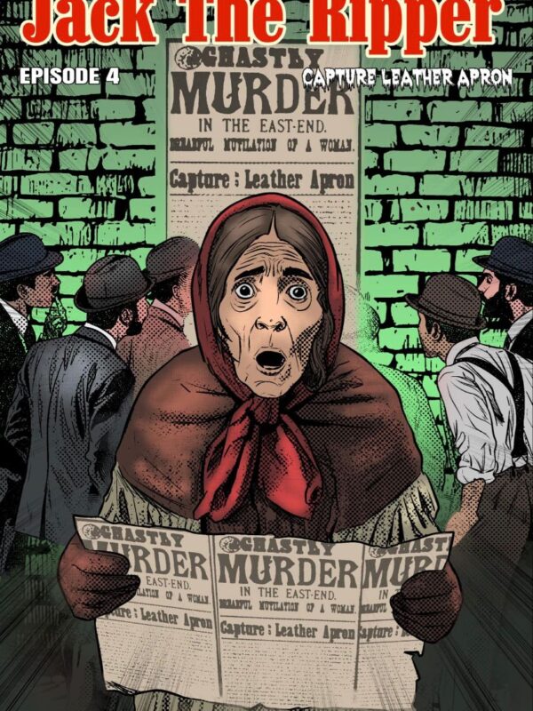 Capture Leather Apron: Part 4 of the Jack the Ripper Comic Series Limited Edition Only 100 Available