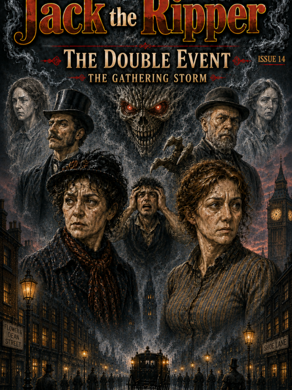 The Double Event - The Gathering Storm: Part 13 of the Jack the Ripper Comic Series Limited Edition Signed Copy 100 only