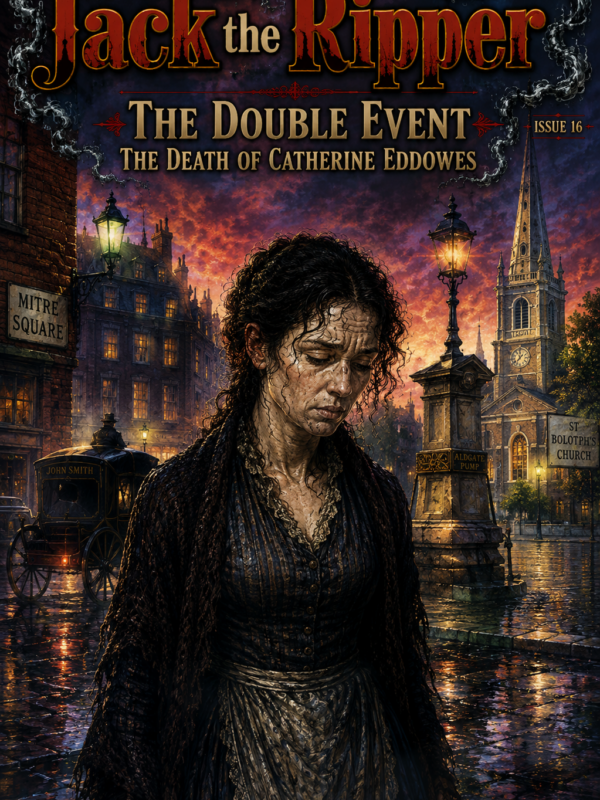 The Double Event - The Death of Catherine Eddowes: Part 16 of the Jack the Ripper Comic Series Limited Edition Signed Copy 100 only