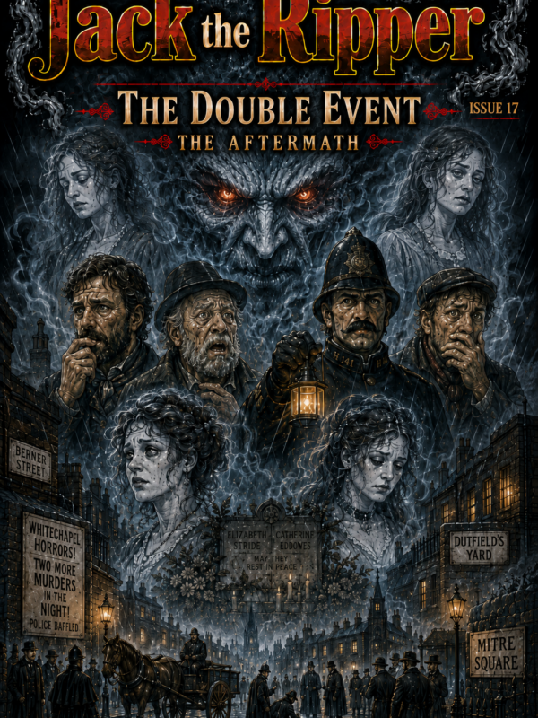 The Double Event - The Aftermath: Part 17 of the Jack the Ripper Comic Series Limited Edition Signed Copy 100 only