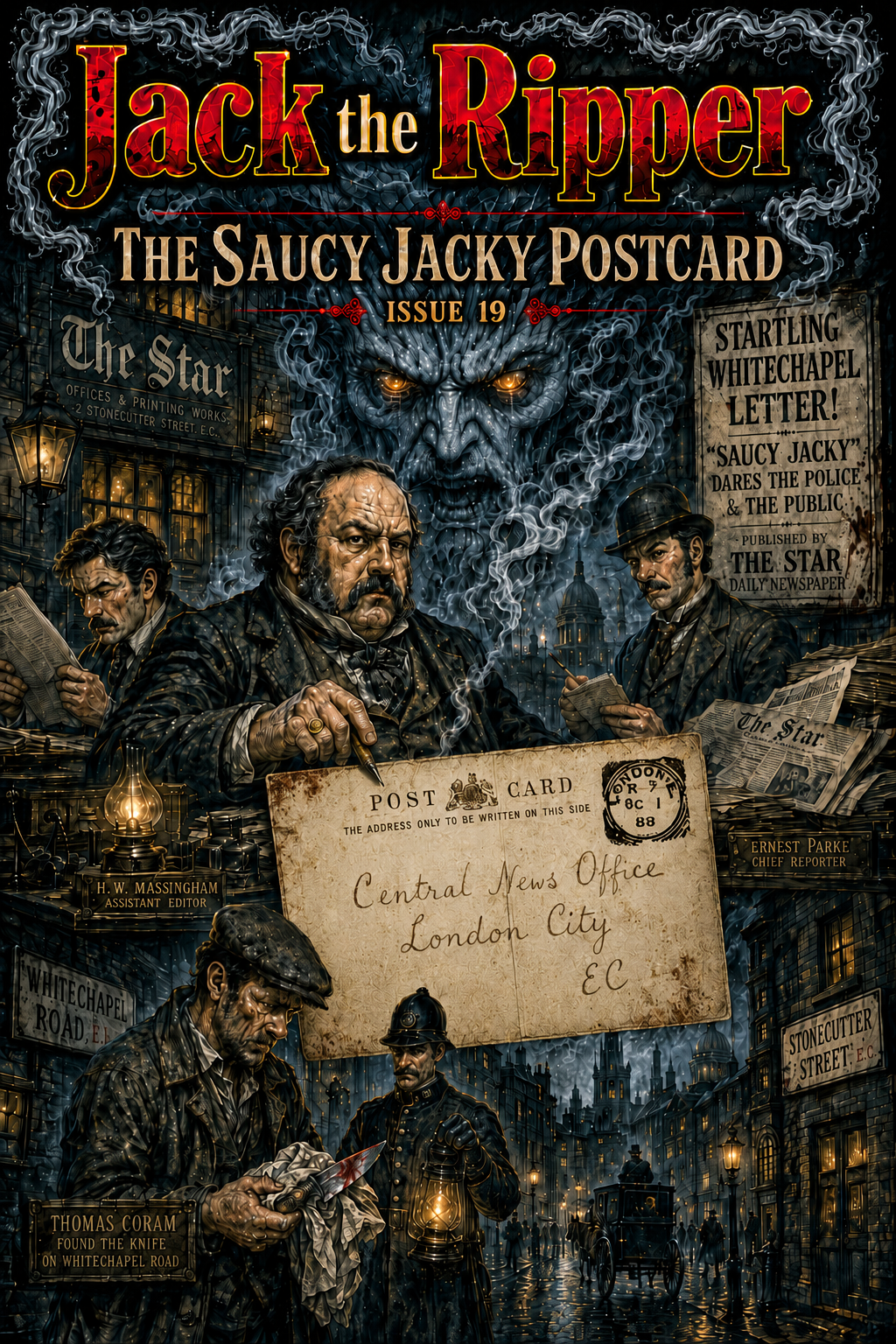 Jack the Ripper: The Saucy Jacky Postcard — Issue 19.